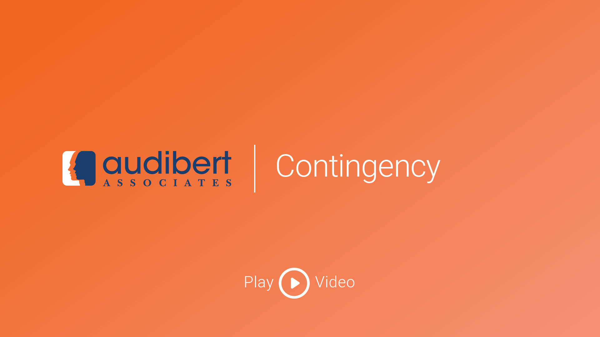 Contingency | Audibert Associates, Inc.